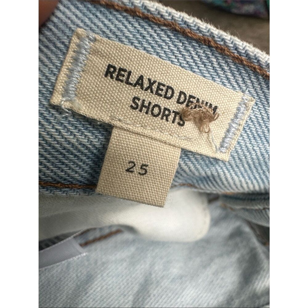 Madewell Relaxed Denim Shorts 25 - Picture 7 of 8